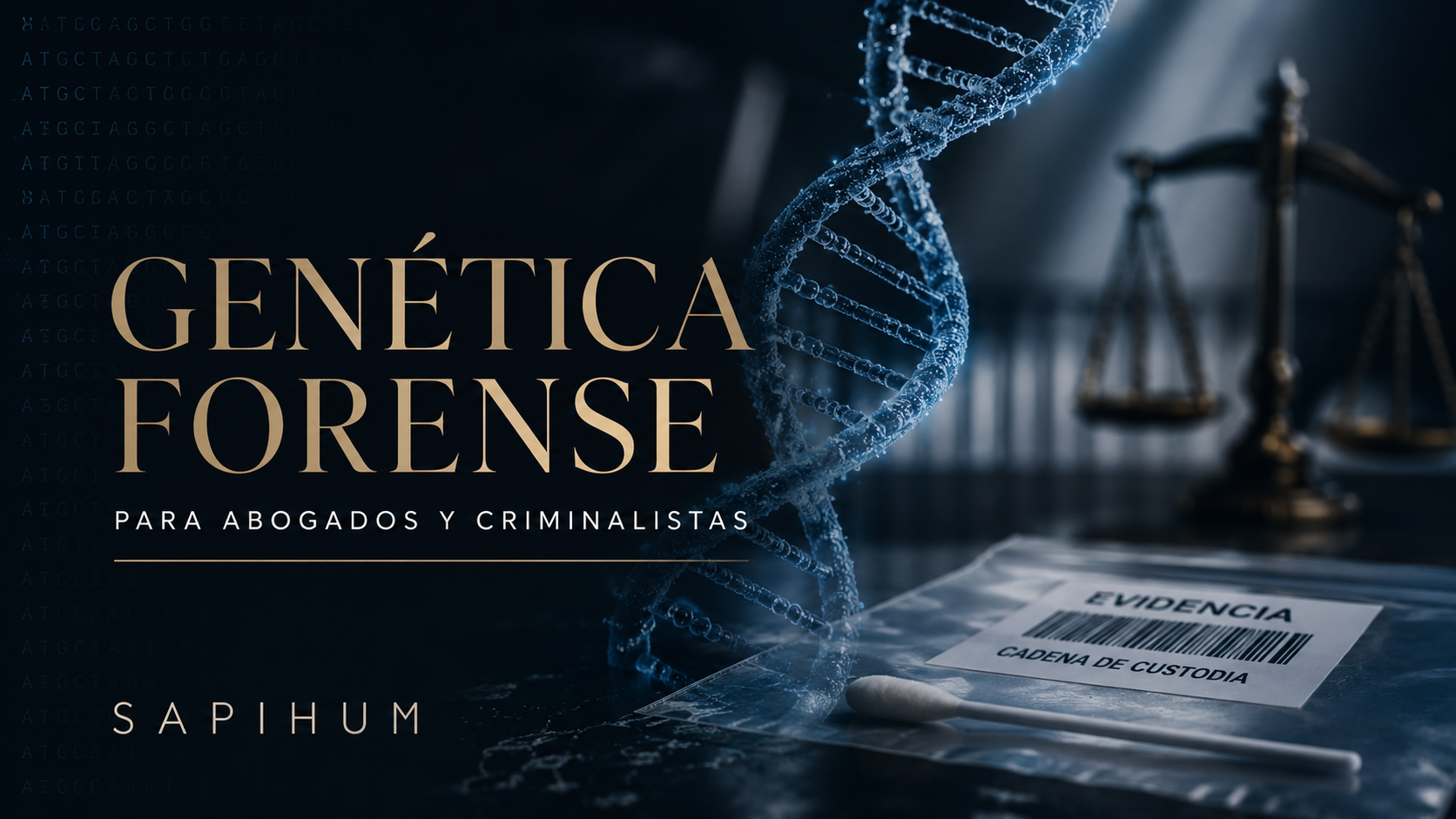 Genética forense para abogados y criminalistas