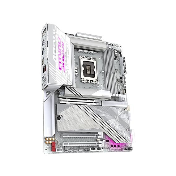 GIGABYTE Z890 AORUS Elite X ICE Intel Core Ultra (Series 2) LGA 1851 Motherboard, ATX, DDR5