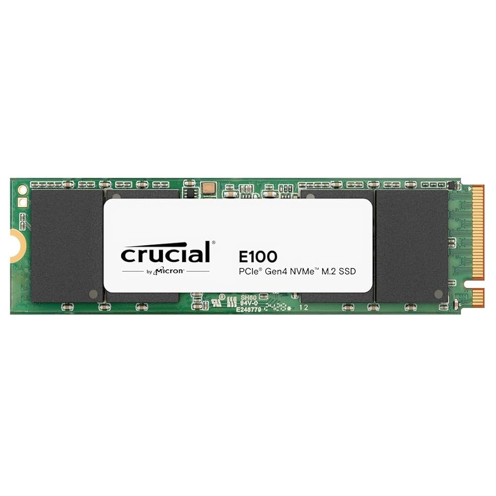Crucial E100 1TB NVMe Gen 4 SSD