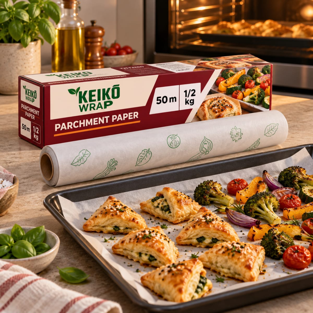 KEIKOwrap Parchment Paper Roll — 50 m / 1/2 kg — image 4