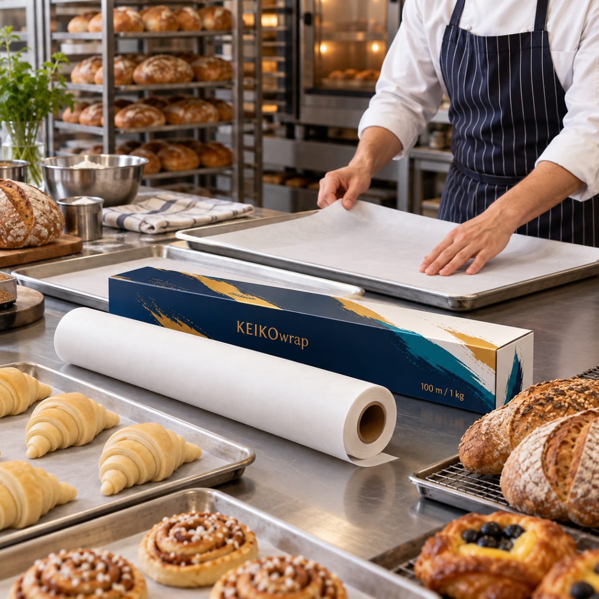 KEIKOwrap Food Paper Roll — 100 m / 1 kg — image 4