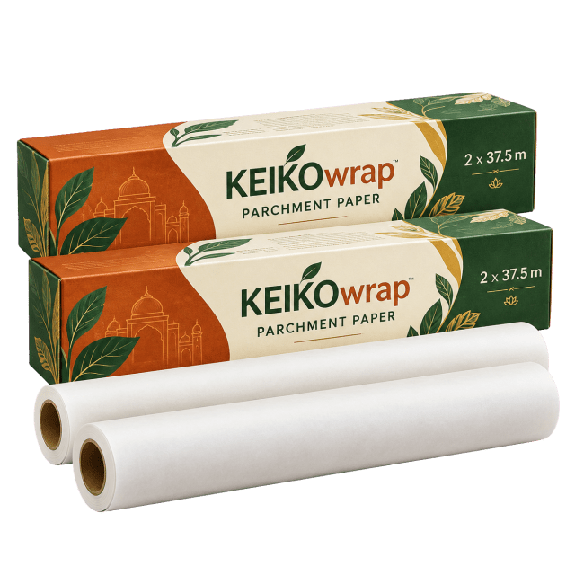 KEIKOwrap Parchment Paper — Pack of 2, 75 m