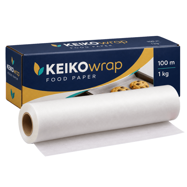KEIKOwrap Food Paper Roll — 100 m / 1 kg