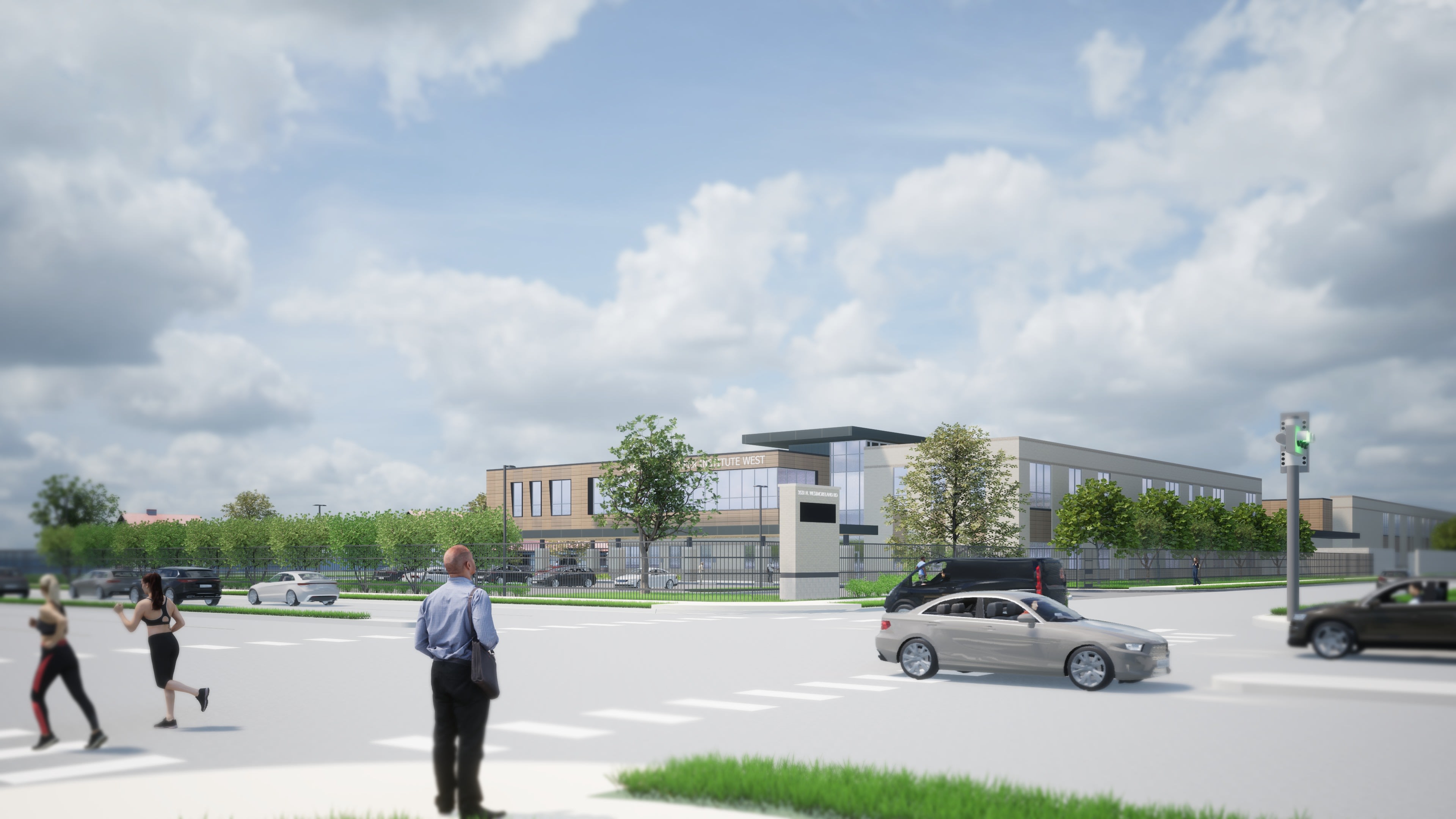 Dallas ISD CIW &mdash; NE corner street view