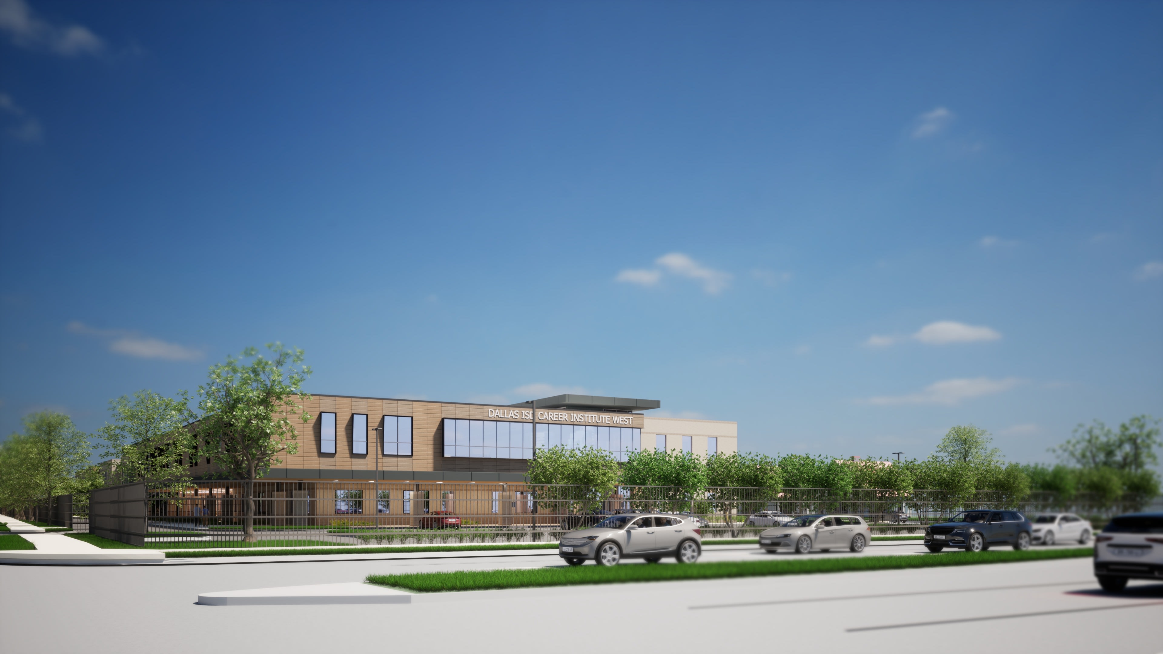 Dallas ISD CIW &mdash; SE street corner