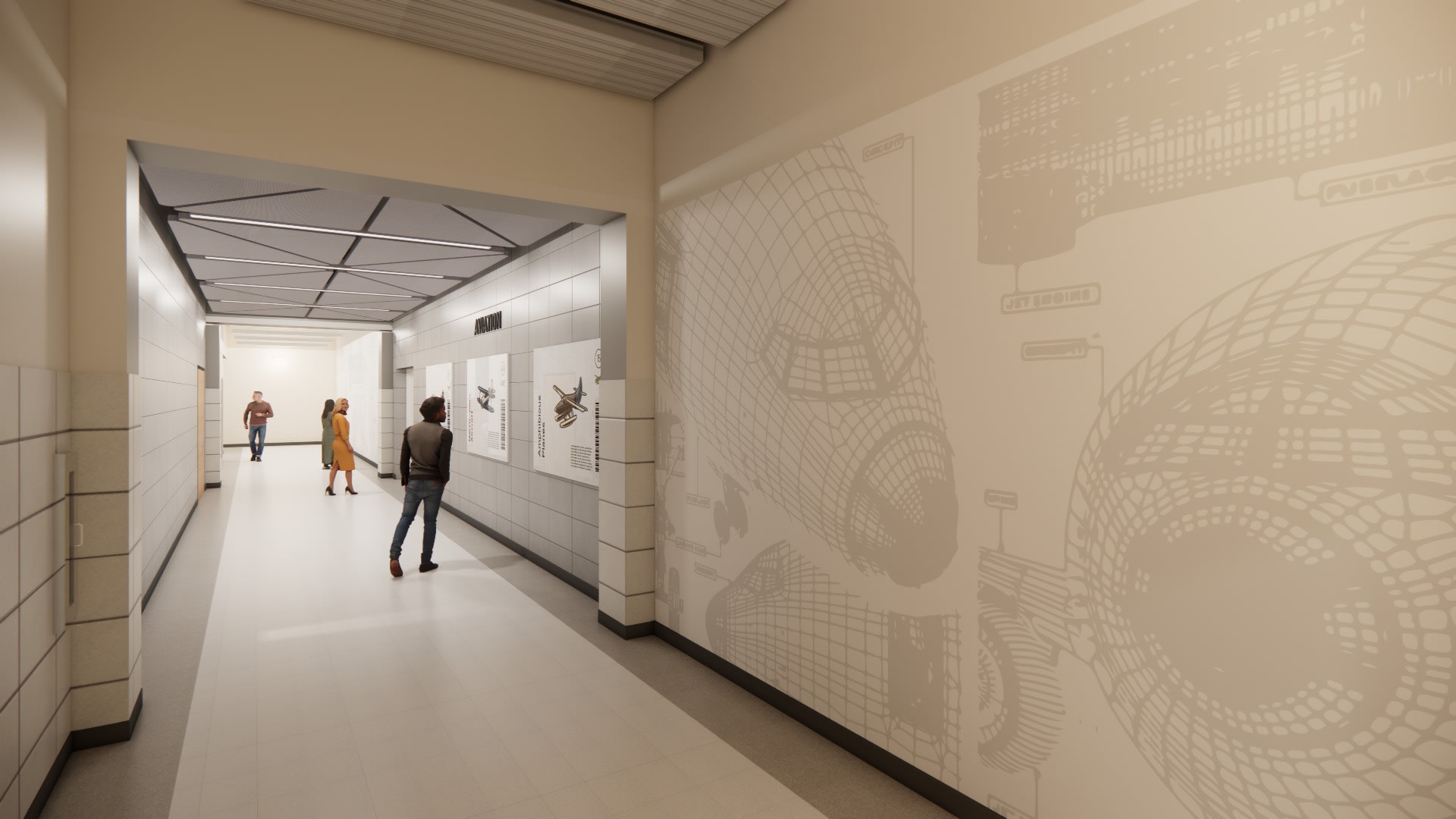 CIW Aviation corridor &mdash; level 2