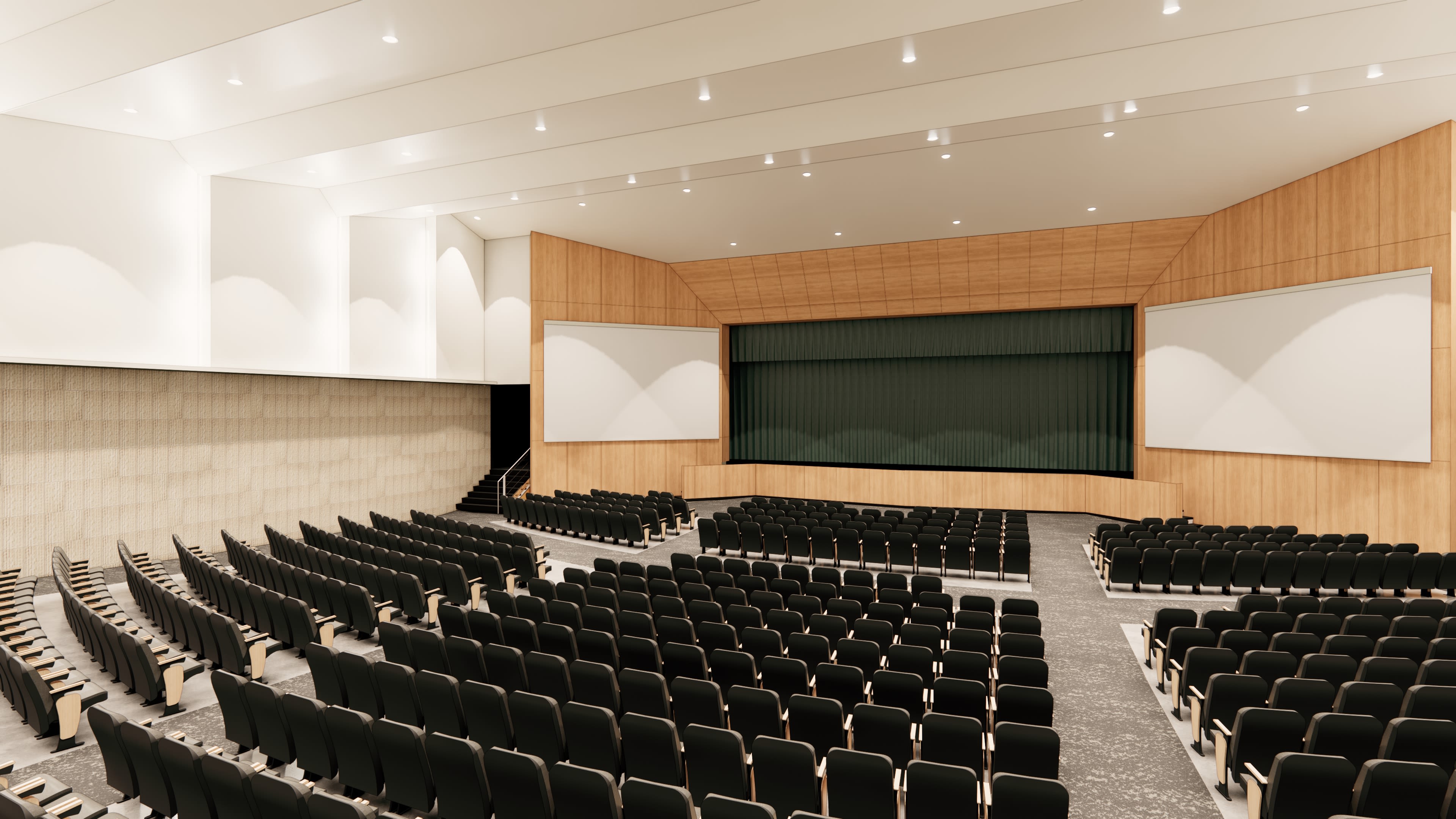Naaman Forest HS &mdash; auditorium toward stage