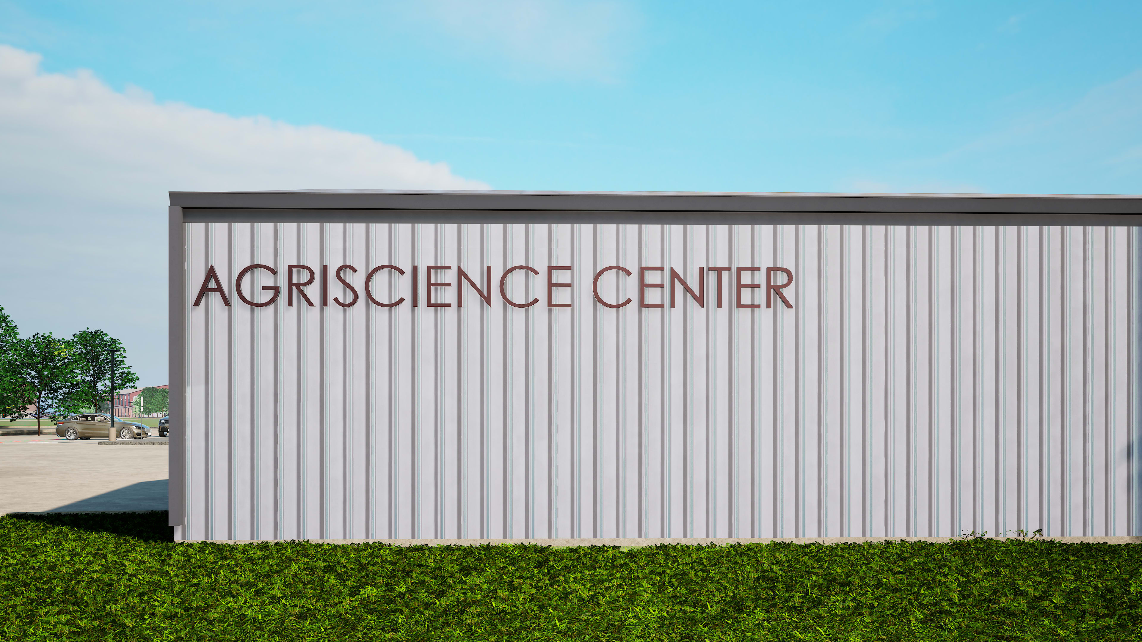 Whitesboro Agriscience Center &mdash; exterior with signage