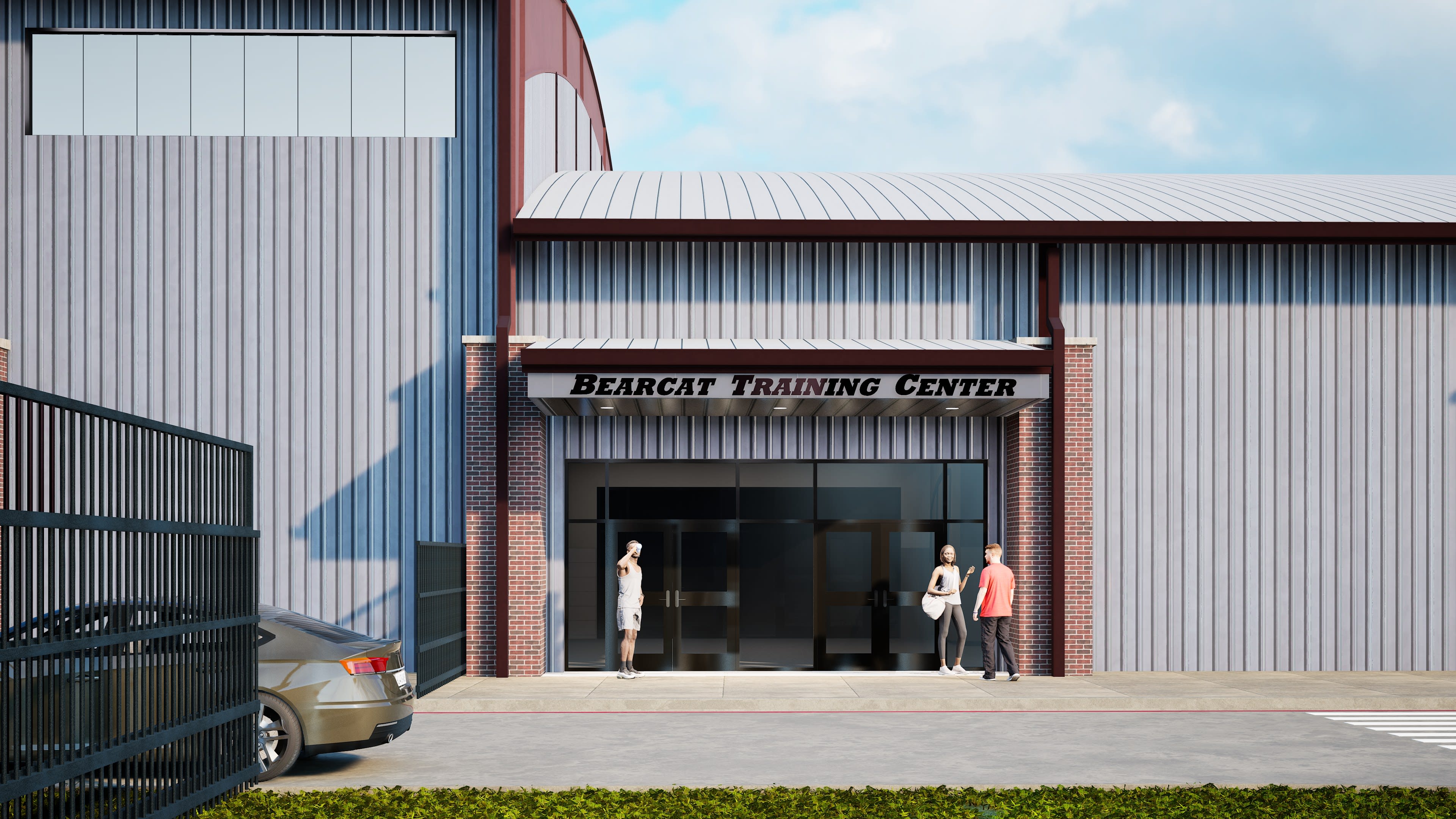 Whitesboro BTC &mdash; Bearcat Training Center main entry