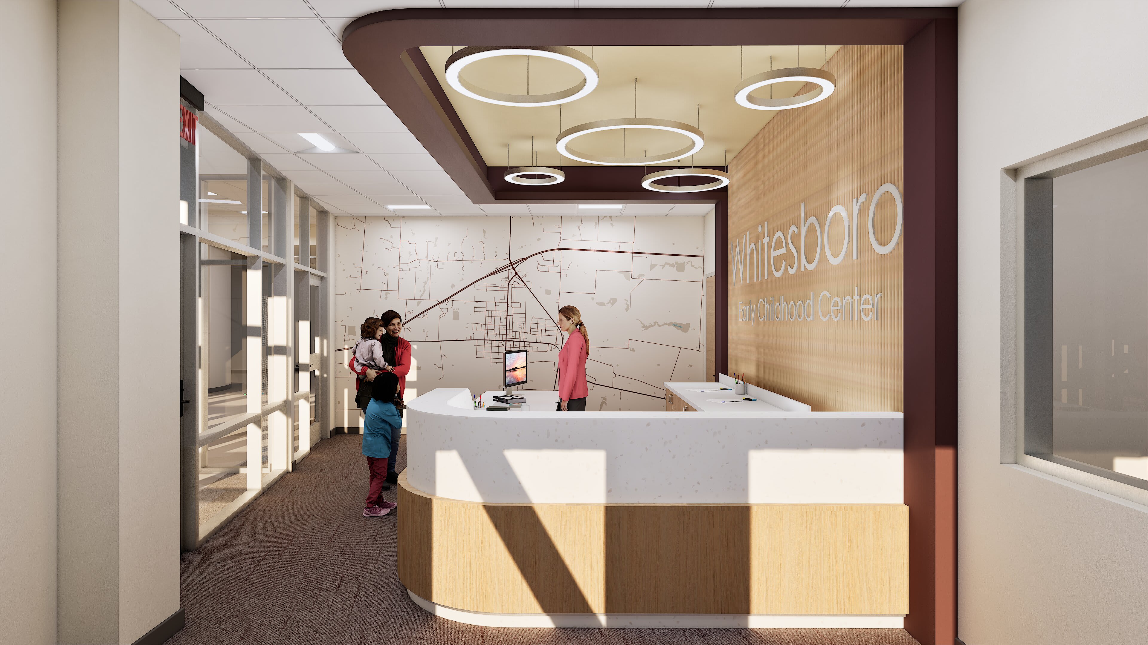 Whitesboro ECC &mdash; reception and front desk