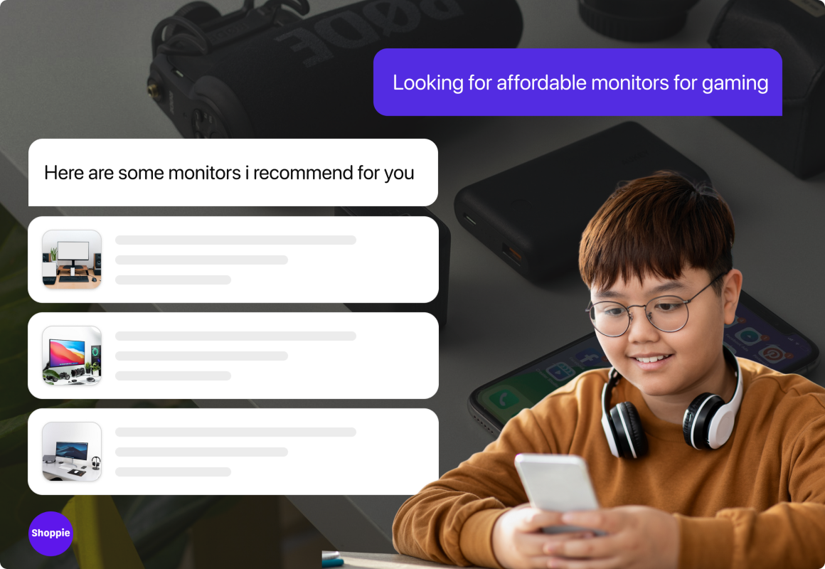 Shoppie for electronics