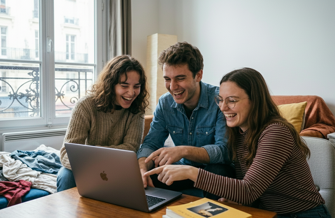 Illustration d'un cadeau émotionnel personnalisé