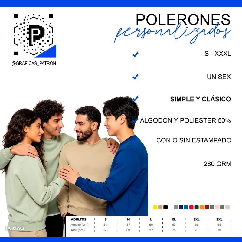 Polerón Simple Clásico