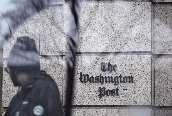 Washington Post building located on K Street NW. (The Washington Post/Getty Images)