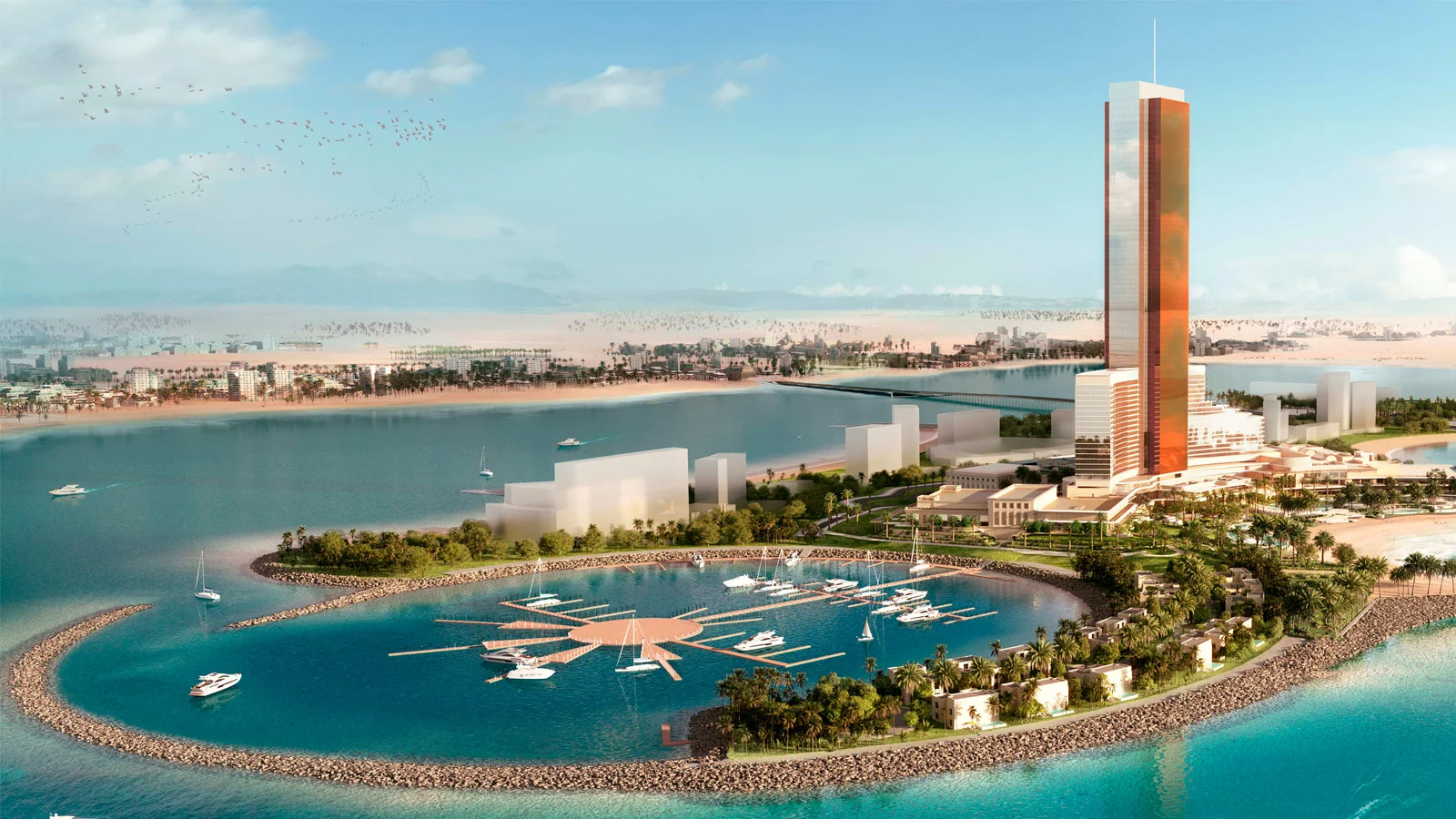 Wynn Al Marjan Island: первый игровой курорт в ОАЭ откроется в 2027 году