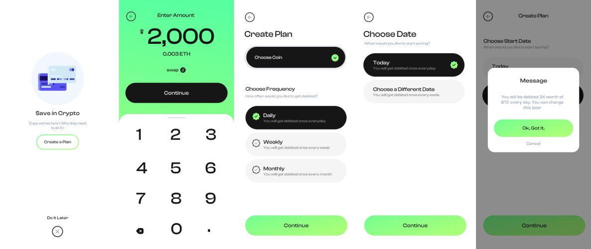 Flip by Fluidcoins — wallet and balance view