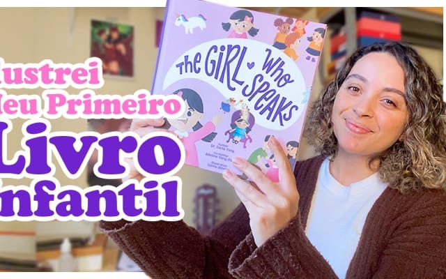 Capa do post de Lápis Pastel: Como foi Ilustrar um Livro Infantil | Ilustração + Diagramação
