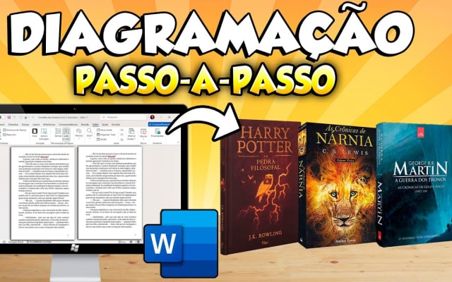 Capa do post de Drak Tutoriais: Como diagramar um livro passo-a-passo (COMPLETO) no WORD