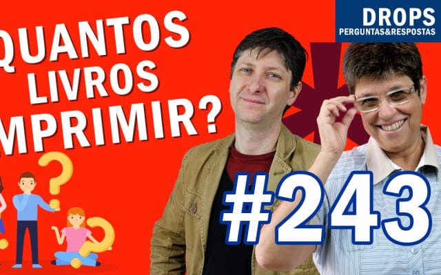 Capa do post de Escreva seu Livro: Impressão de livros sob demanda: quantos livros imprimir? [DROPS #243]