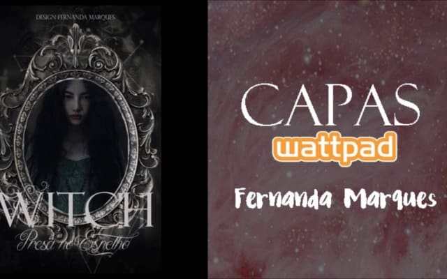 Capa do post de はいyes yes: Como fazer uma capa simples para o Wattpad - Cover #02 | Witch - Presa no Espelho