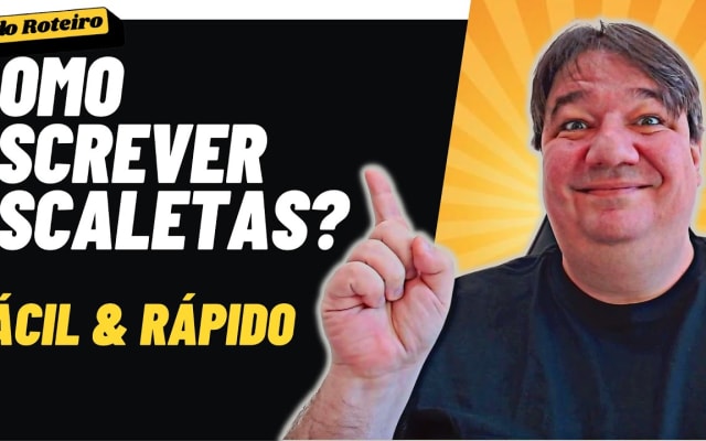 Capa do post de Rolê do Roteiro: COMO ESCREVER ESCALETAS DE ROTEIRO (SIMLPES E RÁPIDO!) ROLÊ DO ROTEIRO
