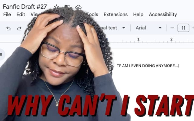 Capa do post de April's Archives: Why You Can’t Stop Overthinking Your Fanfic (And How to Actually Start)