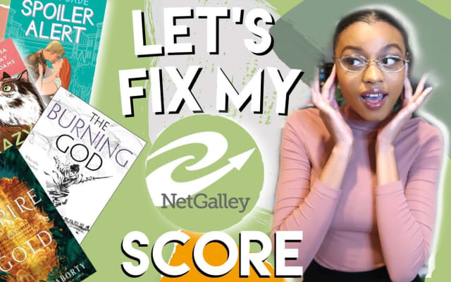 Capa do post de Mina Reads: Trying to fix my netgalley score part 2: the burning god, empire of gold, spoiler alert and more!
