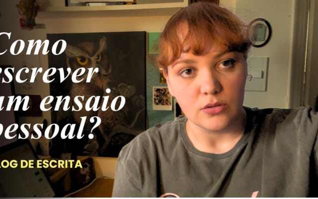 Capa do post de Samy Bersi: Da ideia à publicação: meu processo de escrita de ensaio | diário de escrita 01