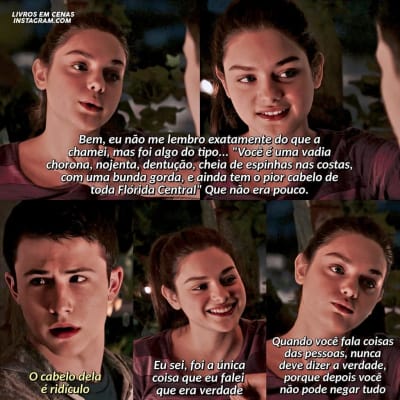 — Livro: Cidades de Papel 📌 ☆ siga @livrosemcenas (eu) para mais ☆ ✎ gostou? Curta, pois me incentiva a continuar<3 - Cena do Filme…