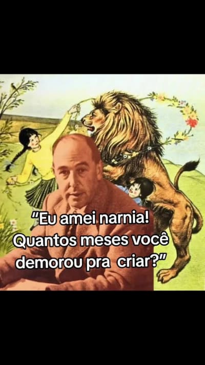 Uma obra vai demorar o tempo que precisar #ficçãocristã #livroscristãos #cslewis #narnia #escritacriativa
