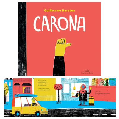 O que temos para hoje, aqui no Clube do Livro Infantojuvenil ? Carona. Livro divertidíssimo escrito e ilustrado por Guilherme Karsten…