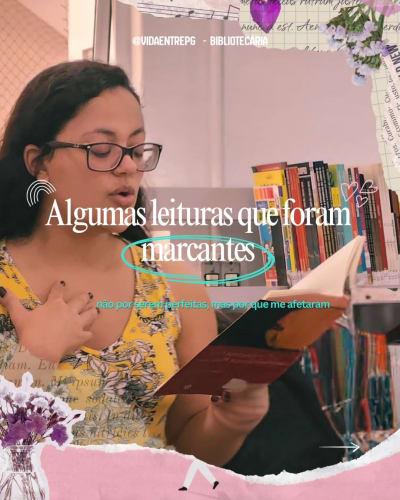Olá querido e gentil leitor! 📚 Essas são algumas leituras recentes que foram marcantes pra mim. Não necessariamente por serem favoritas…