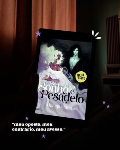 𓂃⋆ ࣪ 📚 ⌇ sonho e pesadelo ⋆ ࣪˖ ⤷ autor: marina dutra ⤷ nota: ⭐️⭐️⭐️⭐️,5 + 🤍 terminei o livro extremamente encantada com sonho e…