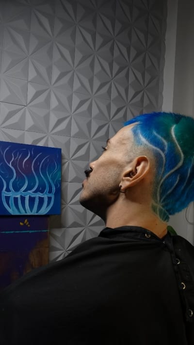 Cortei o cabelo, gostaram? Haha Eu e @santybarberst estávamos bolando o plano de lançar uns traços mais elaborados no freestyle já há…