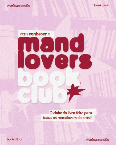 conheça o nosso clube do livro @velasmandle 📖🌟💘