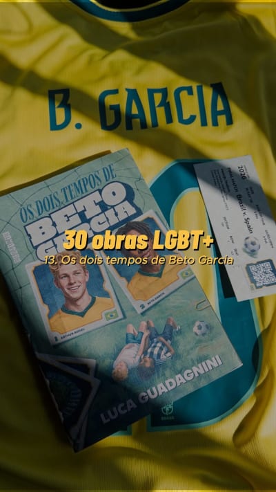 em estreia de Brasil na Copa, nada melhor do que falar de gays no futebol ❤️‍🔥⚽️ 'Os dois tempos de Beto Garcia' é sua companhia perfeita…
