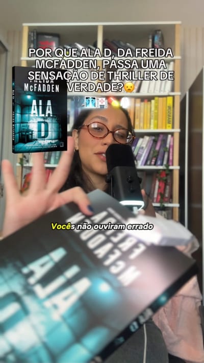 Ala D, da Freida McFadden, me ENLOUQUECEU JUNTO COM ELE!!! Alguém já leu?!!? 🫪 parceria @recordsuspenses #aladfreidamcfadden…