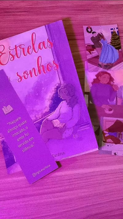 Vlog de leitura Estrelas e sonhos 📖💜 Um conto para quem já pensou em desistir, mas escolheu continuar. Se você gosta de histórias…