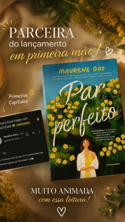 ✨ Tenho uma novidade que estava MUITO ansiosa para compartilhar! ✨ Fui selecionada pela Astral Cultural para acompanhar em primeira mão os…