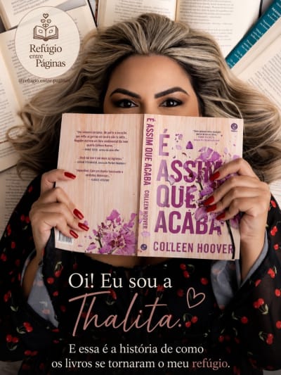 Oi! Eu sou a Thalita. 🤍 Talvez você tenha chegado aqui pelos livros, então achei justo me apresentar. Eu sempre gostei de ler, mas foi…