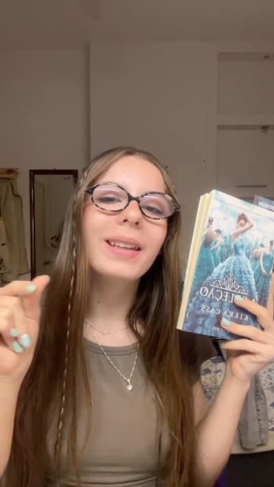 Vlog de leitura: A seleção | #viral #bookgrambrasil