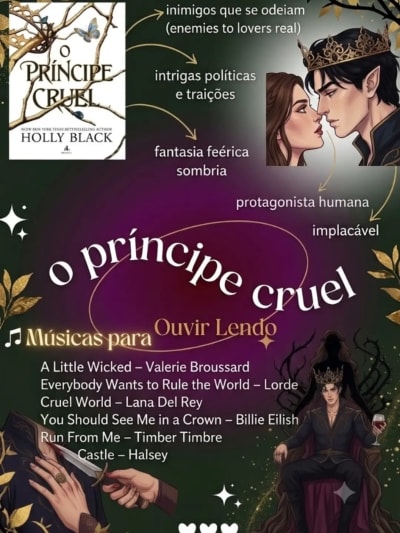 Uma coroa, um jogo de traições e uma playlist perfeita! 👑🍷 Montei esse design com as músicas que vivem alugadas na minha mente quando…