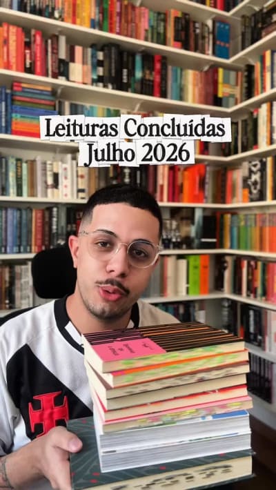Essas foram as leituras que finalizei em Julho/26, já leram alguma delas? Se sim, comentem aqui 👇🏻 #explorepage✨ #bookish…