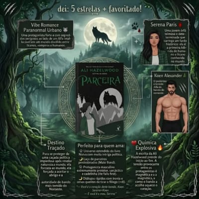 [ALERTA DE SURTO EM BANDO 🐺⚠️] Se você achou que ia sobreviver ao segundo livro do universo de Noiva, estava redondamente enganada! Ali…