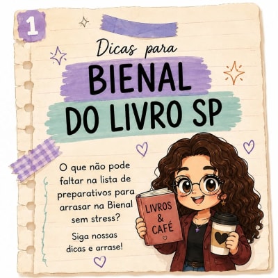 Falta 1 mês para a @bienaldolivrosp e já vamos começar os preparativos!!! Quem vamos?? #bienaldolivro #bienaldolivrosp #livros #booklover…