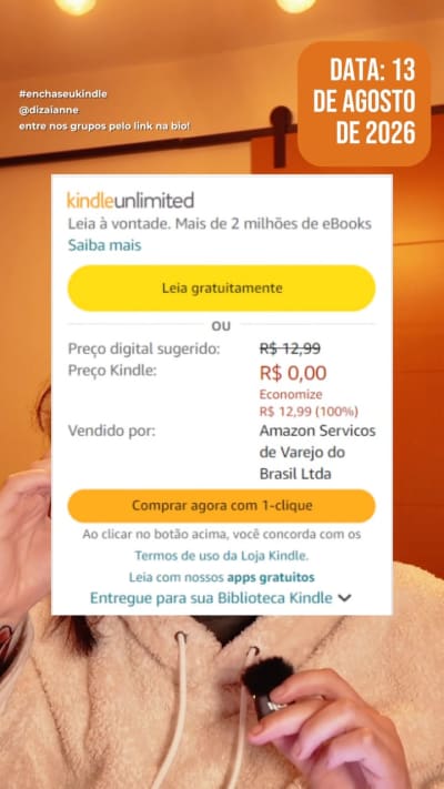 Como comprar realmente os livros gratuitos no encha seu kindle 2026? essa é uma das coisas que as pessoas mais erram! espero que ajude…
