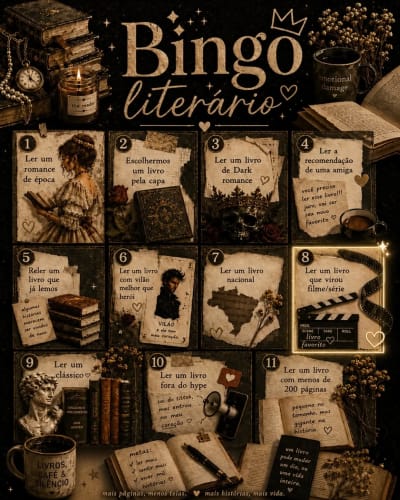 Chegamos a mais um tema desse Bingo Literário e acho que podemos dizer que estamos vencendo! 😂📚 Dessa vez, o desafio trouxe uma leitura…