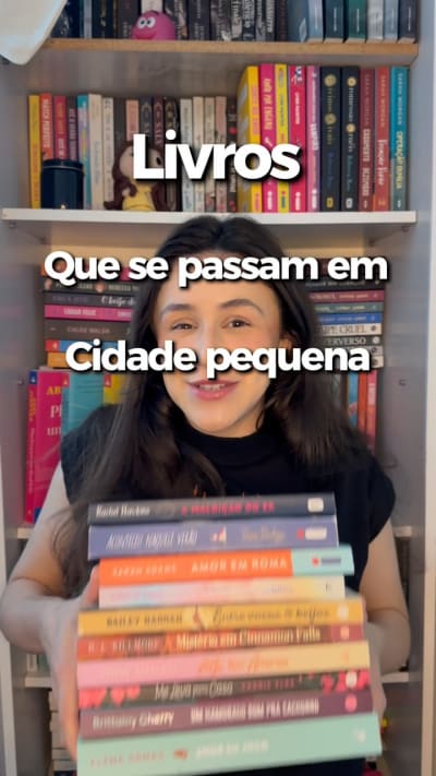 Pra quem ama livros com clima de cidade pequena ❤️ #bookstagram #indicaçõesdelivros #livrosfavoritos #livrosderomance #books