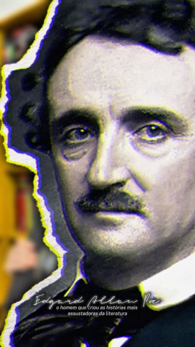 Vocês sabiam que Edgard Allan Poe tinha medo do escuro? o motivo por trás disso é doloroso.. #literatura curiosidades #booktok