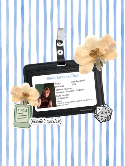 Carteirinha do Book Lovers Club oficialmente emitida!! 📖🌷🩵 O que estaria escrito na sua carteirinha de leitor(a)? 👀 • #booktokbrasil…